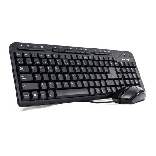Vorago KIT VORAGO TECLADO Y MOUSE KM-105 ALAMBRICO MULTIMEDIA USB