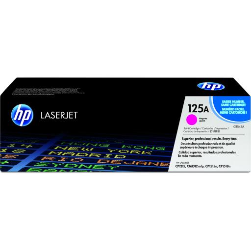 Tóner HP Num 125A, 1400 páginas, Magenta