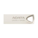 Memoria USB ADATA , Plata, 64 GB, USB 2.0 AUV210-64G-RGD