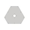 Rohn Placa Superior para Torre RSL sección 3 y 4.