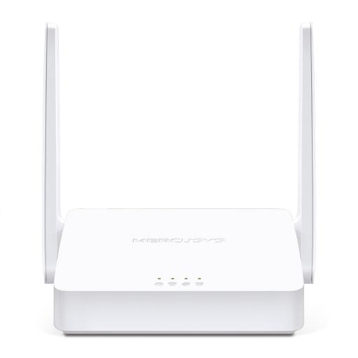[MERCUSYS_MW302R] Mercusys Router Inalámbrico N /  2.4 GHz de 300 Mbps / 1 Puerto WAN 10/100 Mbps  / 2 Puertos LAN 10/100 Mbps / 2 antenas de 5 dBi / Compatible con IPV6 e IPTV