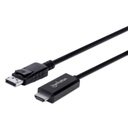 Cable DisplayPort a HDMI 4k Manhattan 1.8 M.