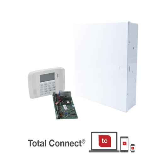 [HONEYWELLHOMERESIDEO_VISTA48/6162RF] HONEYWELL HOME RESIDEO Sistema de Alarma de 8 Zonas con Teclado LCD Alfanumerico y Receptor Inalambrico para 40 Sensores