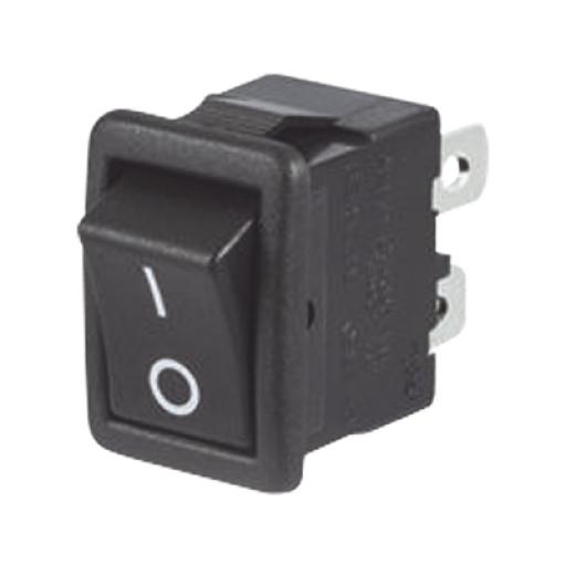 Syscom Interruptor Rocker DPST On-Off,  250 Vca.,10 Amp.,