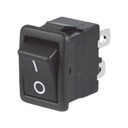 Syscom Interruptor Rocker DPST On-Off,  250 Vca.,10 Amp.,