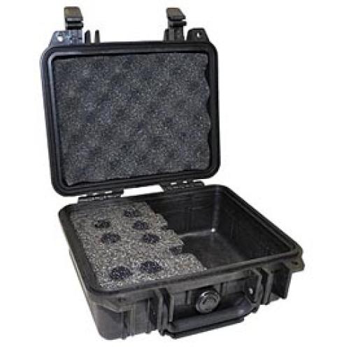 [BIRDTECHNOLOGIES_CC-6] Bird Technologies Estuche Portátil de Transporte para Wattmetros Thruline® BIRD, 5 Elementos y 1 Terminal Pequeña.