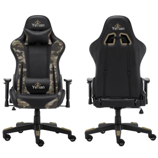 [YEYIAN_YFRD-042920] Silla Yeyian Gamer Ryuji Desert Camouflage YFRD-042920, soporta 150 Kg