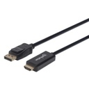 Cable DisplayPort a HDMI 1080p Manhattan 1 M.