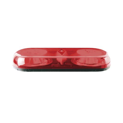 [EPCOMINDUSTRIALSIGNALING_X606-SR] EPCOM INDUSTRIAL SIGNALING Mini Barra de Luces Serie X606S, con 18 LED, Color Rojo, Montaje Succión e Imán