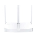 Mercusys Router Inalámbrico N / 2.4 GHz de 300 Mbps / 1 Puerto WAN 10/100 Mbps / 3 puertos LAN 10/100 Mbps /  3 antenas de 5 dBi / Compatible con IPTV e IPV6
