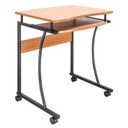 Escritorio compacto con bandeja deslizable para teclado Manhattan.