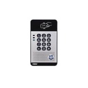 Fanvil Audio Portero IP con 2 líneas SIP, relevador integrado, teclado numérico y lectora de tarjetas RFID para control de acceso, PoE