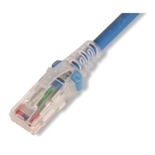 Siemon Patch Cord MC6 Modular Cat6 UTP, CM/LS0H, 7ft, Color Azul