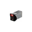 Siemon Jack Z-MAX Cat6A, Blindado, Montaje híbrido en Placa de Pared (Plano y Angulado), Color Negro