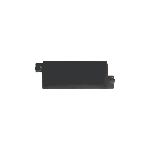Siemon Placa adaptadora "Plug and Play", Ciega, Color Negro