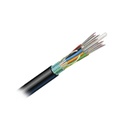 Siemon Cable de Fibra Óptica 6 hilos, OSP (Planta Externa), Armada, Gel, HDPE (Polietileno de alta densidad), Multimodo OM3 50/125 Optimizada, 1 Metro