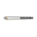 Allied Telesis Switch Inteligente Empresarial para Distribución,  PoE+, Stackable, Capa 3, 24 puertos Gbps + 4 puertos SFP+ 10 G, 740 W, Doble fuente PSU, Serie x530L