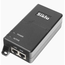 Siklu Inyector PoE Pasivo, 1 Gbps, 60 W, 55 Vcc, 100-240 Vca, Cable CA 