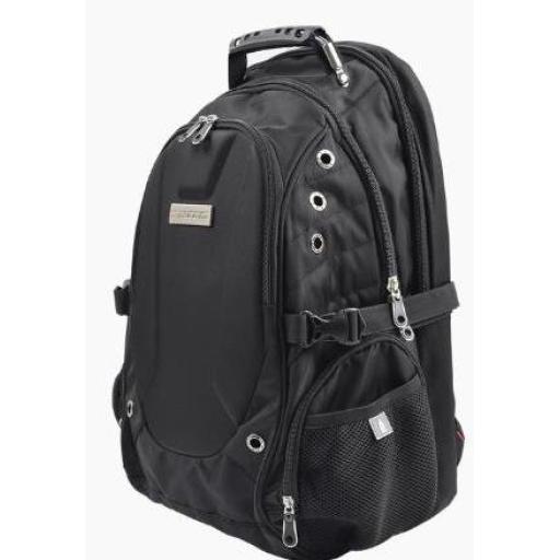 Syscom Útil y Práctica Mochila para Lap Top