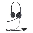 Jabra Jabra Biz 1500 Duo, auricular profesional con cancelación de ruido, ideal para contact center con conexión USB (1559-0159)