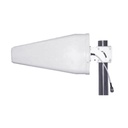 Epcom Antena Direccional Logarítmica 5G/4G/3G/ Especial para Cualquier Dispositivo Celular/ Amplio Rango de Frecuencias; 698-960 MHz / 1710-2700 MHz/ Proporciona 11 dBi de ganancia.
