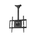 Epcom Montaje de Techo Universal para Monitores de 23 a 47" / Soporta hasta 40 kg / Vesa 400 x 400./ 400 x 200 / Acero / Montaje Telescopico de 61 cm hasta 91 cm