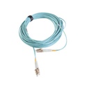 Siemon Jumper de Fibra Óptica Multimodo 50/125 XGLO OM3, LC-LC Duplex, OFNR, Color Aqua, 10 Metros