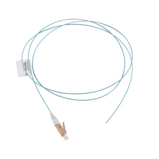 Siemon Pigtail de Fibra Óptica LC Simplex, Multimodo OM4 XGLO 50/125, OFNR, Color Aqua, 1 Metro
