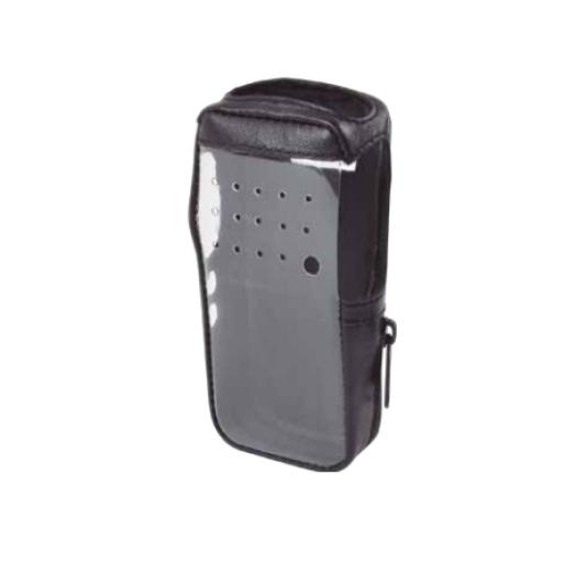 Syscom Funda Reforzada de Piel para Radios TX-R50A.