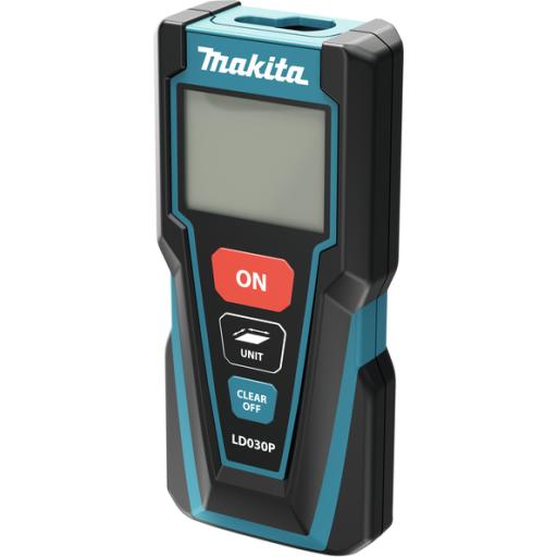 Makita Medidor láser de distancia de 0.2 a 30 metros.