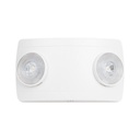 SFire Luz de Emergencia Dual LED ultra compacta/150 lúmenes/Luz fría/Batería de Respaldo Incluida/Botón de test.