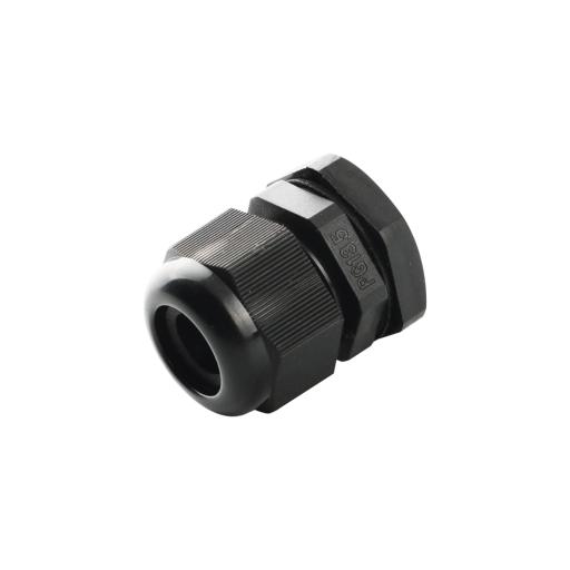 [TXPRO_TXG-PG16-BK] txPRO Conector Plástico Negro Tipo Glándula para Cable de 10 a 14 mm de Diámetro.