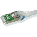 Siemon Patch Cord Z-MAX Cat6A S/FTP, CM/LS0H, 3ft, Color Blanco, Versión Bulk (Sin Empaque Individual)