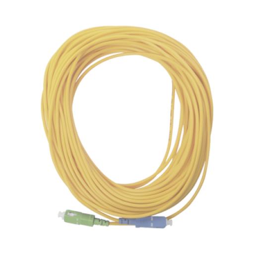 FiberHome Jumper de Fibra Óptica Simplex, Monomodo, con Conectores SC/UPC-SC/APC, de 20 Metros
