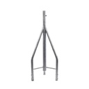 SYSCOM TOWERS Tramo de Remate (Copete) para Tramo STZ-35G Galvanizado por Inmersión en Caliente con Opresores para Pararrayo.