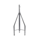 SYSCOM TOWERS Tramo de Remate (Copete) para Tramo STZ-35G Galvanizado por Inmersión en Caliente con Opresores para Pararrayo.