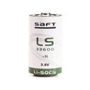 Saft BATERIA DE ALTA DENSIDAD ( TAMAÑO - D ) 3.6 V