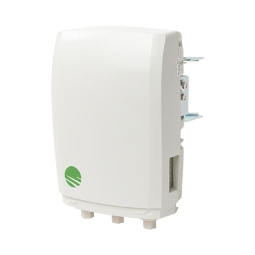 Siklu Unidad Terminal MultiHaul™ TU, 90°, 100 Mbps actualizables a 1000Mbps, 3 puertos RJ-45 (Salida PoE habilidata en 2 puertos), Montaje e inyector PoE incluidos, IP65, Color Blanco