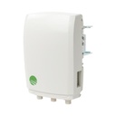 Siklu Unidad Terminal MultiHaul™ TU, 90°, 100 Mbps actualizables a 1000Mbps, 3 puertos RJ-45 (Salida PoE habilidata en 2 puertos), Montaje e inyector PoE incluidos, IP65, Color Blanco
