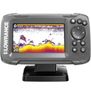 Lowrance Hook2-4x Ecosonda en pantalla horizontal solarMax de 4 pulgadas, incluye transductor