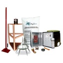 Total Ground Kit Pararrayo con Accesorios para Protección de Diámetro de 200m.