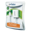 Adaptador Mini DisplayPort a VGA Manhattan Blanco.