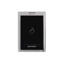 Hikvision Digital Technology Lector de Tarjetas MIFARE / Conexión Wiegand y RS-485 / Estético y Fácil de Utilizar / Indicador LED