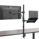 Soporte combinado de escritorio para laptop y monitor Manhattan.