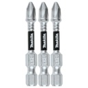 Makita Punta Reforzada de 2" Phillips #2 Impact XPS®, Paquete con 3 piezas
