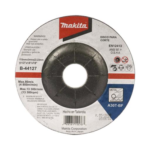 Makita Disco de corte para metal de 4 1/2"