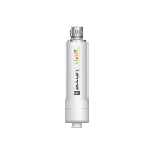 Ubiquiti Networks Radio airMAX Bullet-M2HP, hasta 100 Mbps, frecuencia de 2 GHz (2412 - 2472 GHz), No incluye adaptador PoE