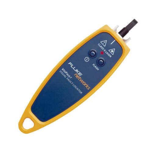 Fluke Localizador Visual de Fallos (VFL), Con Adaptador de 2.5 mm para Conectores SC, ST y FC, para Probar Conectores y Continuidad en Fibra Óptica