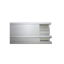 Thorsman Canaleta de aluminio, 140 x 41 tramo 3m. (8501-80300)