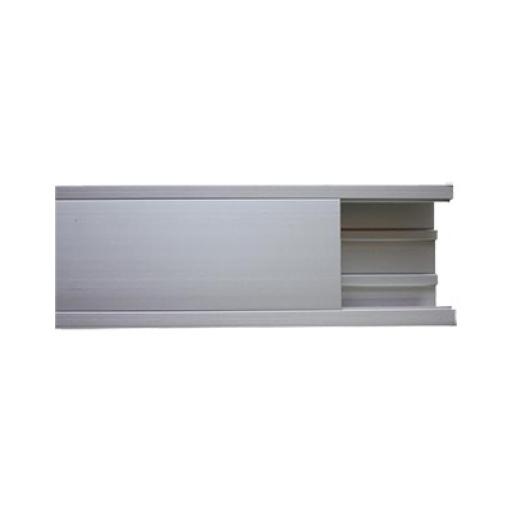Thorsman Canaleta de aluminio, 100 x 51 mm, tramo de 3m. (8401-81300)